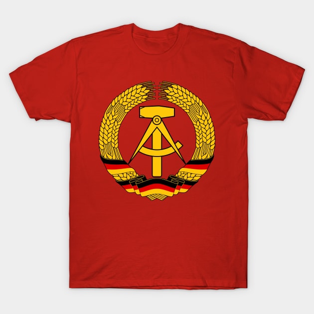 GDR Coat of Arms (Original) T-Shirt by GetThatCar